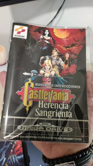 Reemplazo Castlevania Bloodlines Mega Drive Konami