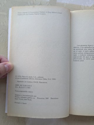 Un yanqui en la corte del rey Arturo
