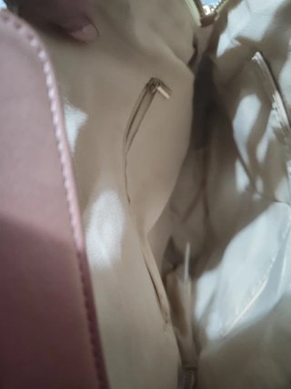 Bolso Mochila Beige con Diseño