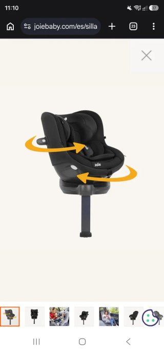 Silla Coche Joie i-Spin 360 i-Size
