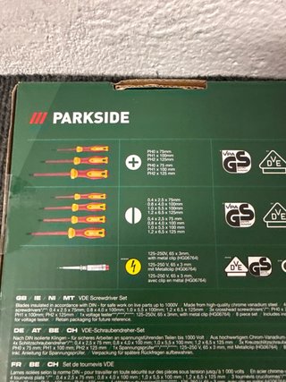 Multímetro Parkside PZM 2 A2 + Accesorios