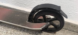 Patinete Plegable Morado y Negro