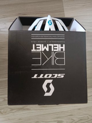 Casco Scott Arx MTB Bianco Taglia M