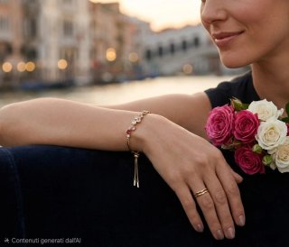 Set Swarovski Bracciale + Orecchini