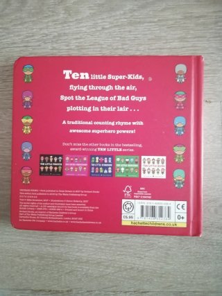 Ten Little Superheroes