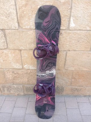 Tabla Snow Wedze Endzone 500 142cm con Fijaciones