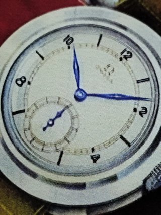 Chapa Metal Reloj Omega