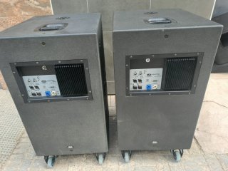 Subgraves Das Vantec 218a + Fundas + Soportes