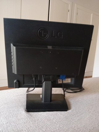 Monitor LG Flatron in Argento