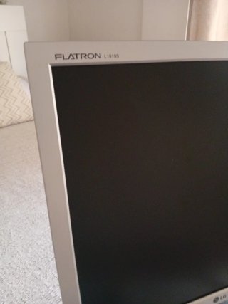 Monitor LG Flatron in Argento