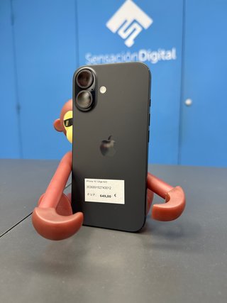 iPhone 16 128GB Negro
