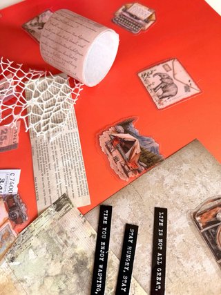 Kit Scrapbooking Vámonos de Viaje 50 artículos