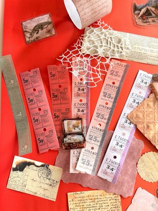 Kit Scrapbooking Vámonos de Viaje 50 artículos
