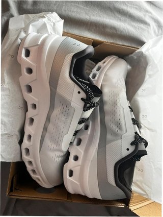 Zapatillas On Cloudmonster Blancas Talla 40