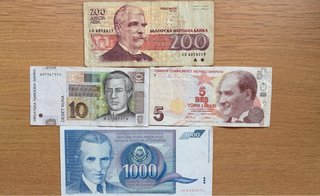 Lote de Billetes Extranjeros