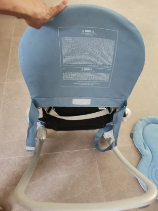 Hamaca bebé Chicco azul como nueva