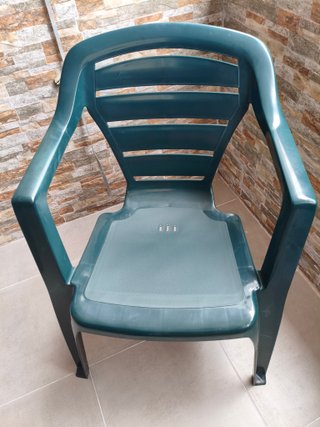 Conjunto de mesa y 4 sillas de jardín / terraza