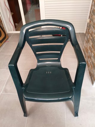 Conjunto de mesa y 4 sillas de jardín / terraza