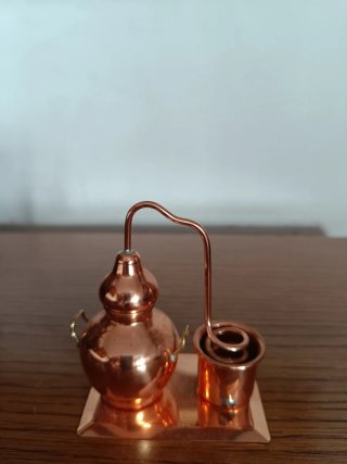 Miniatura Alambique Cobre Decorativo
