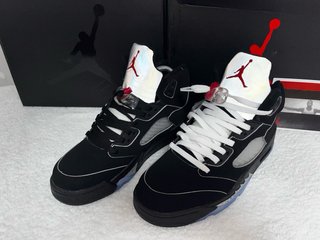 Air Jordan 5 Negro Gris