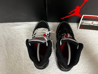 Air Jordan 5 Negro Gris