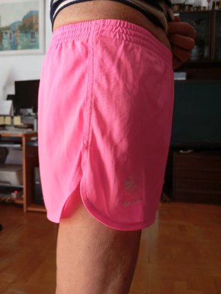 Shorts deportivos Reebok mujer rosa