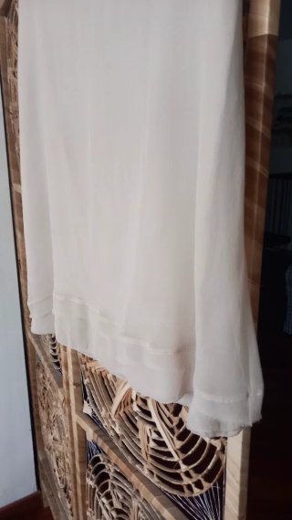 Gonna elegante crema tg L