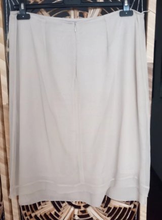 Gonna elegante crema tg L