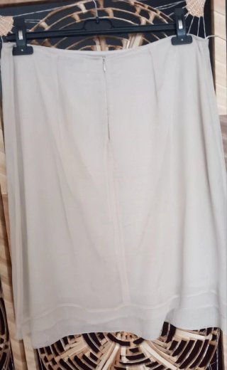 Gonna elegante crema tg L