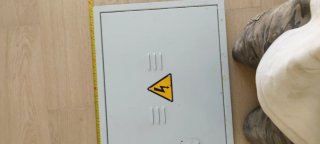 Puerta metálica contador monofásico 54/40cm