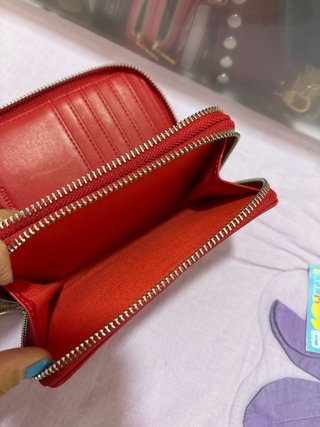 Cartera Gloria Ortiz Roja Tachuelas
