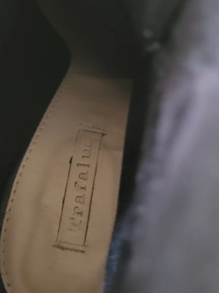 Botines Zara con plataforma y cordones
