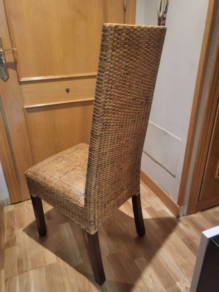 Sillas de comedor de madera maciza