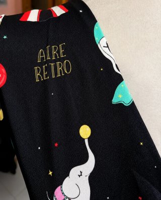 Blusa pinup circo Aire Retro