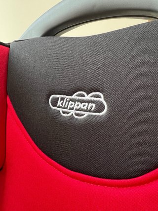 Silla coche Klippan WeGo roja y negra