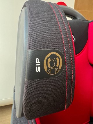 Silla coche Klippan WeGo roja y negra