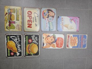 Cartel Chapa Vintage 20x30