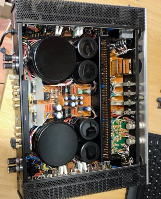 Amplificador Luxman L-10 Recap completo