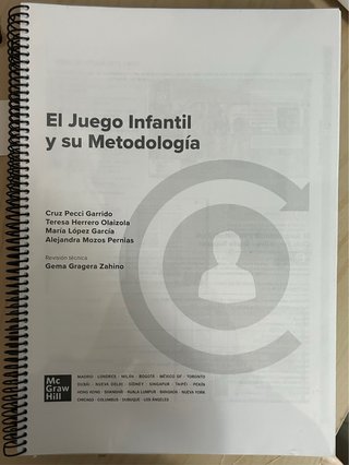El juego infantil y su metodología