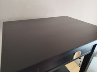 2 MESILLAS DE NOCHE EN MADERA NEGRO