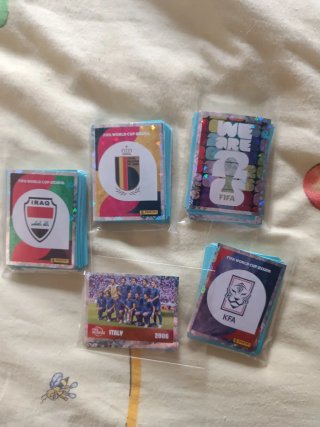 Lote 210 cromos Mundial 2026 sin repetir