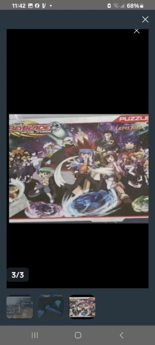 Juego de trompos, abremente y puzzle