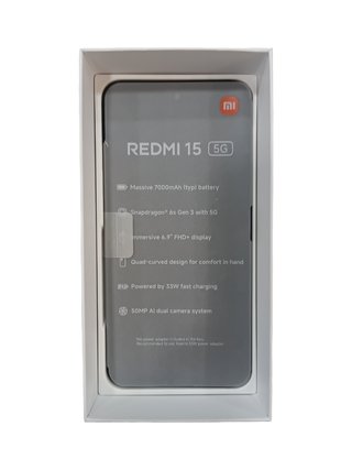 Xiaomi Redmi 15 5G 256GB Negro