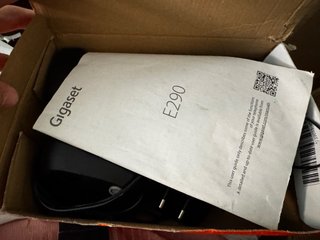 Gigaset E290 Duo Teléfono Fijo Inalámbrico Negro
