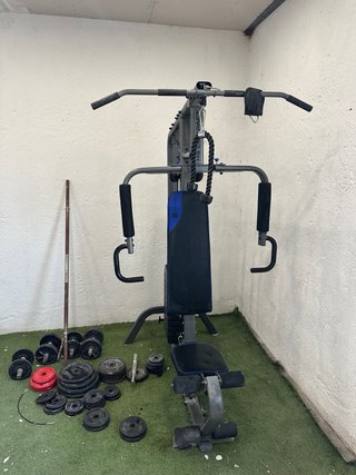 Máquina Multifunción Gimnasio + Press Banca