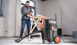 KIT Lijadora Pared 820W + Aspirador 1600W DniproM