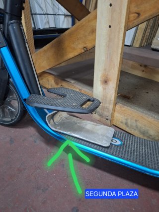 Patinete Oxelo Talla M/L 90-105cm plegable