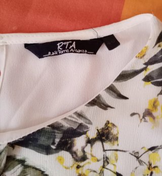 Blusa blanca mujer