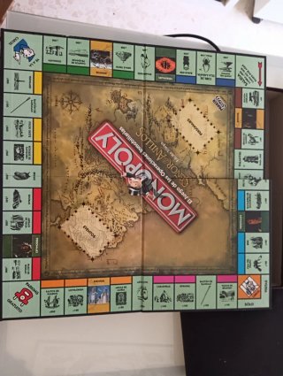 Monopoly El Señor de los Anillos Edición Trilogía