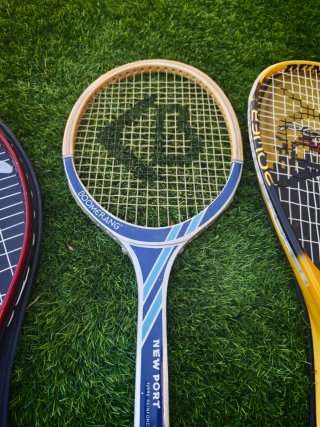 4 racchette da tennis con custodie